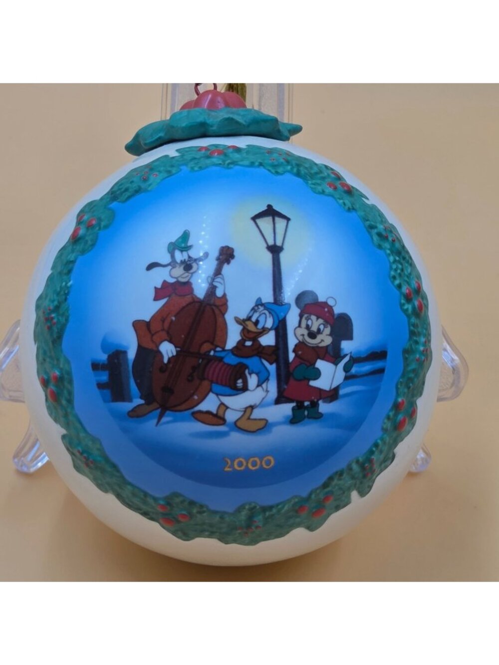 WDCC Pluto's Christmas Tree Goofy Donald Duck Mickey Annual Ornament